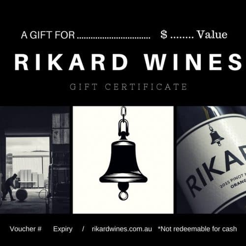 Gift Certificate Rikard Wines